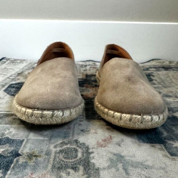 VERBENA'S Women's Carmen Brown Suede Espadrille Slip On Shoes Size 40 - Picture 3 of 12